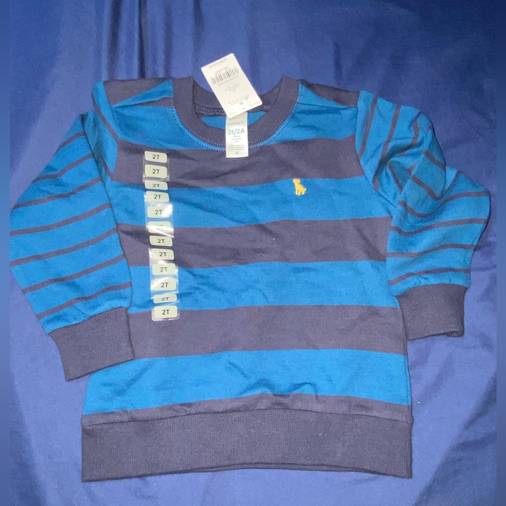 Carter's toddler navy sweatshirt- size 2T